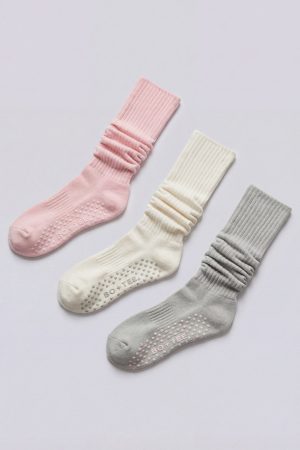 Pilates 3-Pack Socks Bundle in Multi