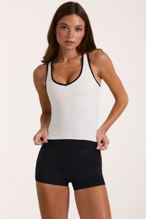 Soft Active Tank Top in Ivory
